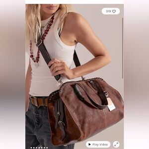 New Free People bag leather